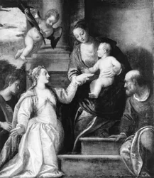 The Mystic Marriage of St Catherine